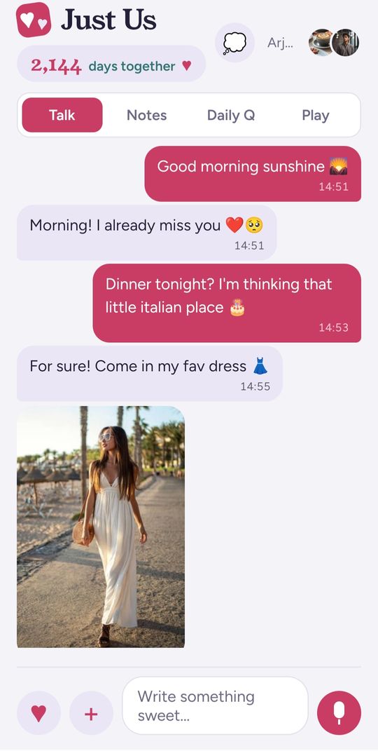 Talk: a private chat